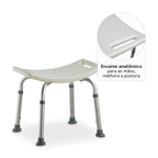 Banqueta de Higienização retangular mod- D1 Dellamed
